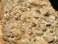 Particolare del conglomerato sulla Piramide del Sole
