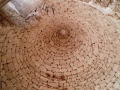 L'interno a cupola di un trullo di Alberobello