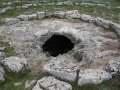 Particolare del Monumento dell'Età del Bronzo a Matera