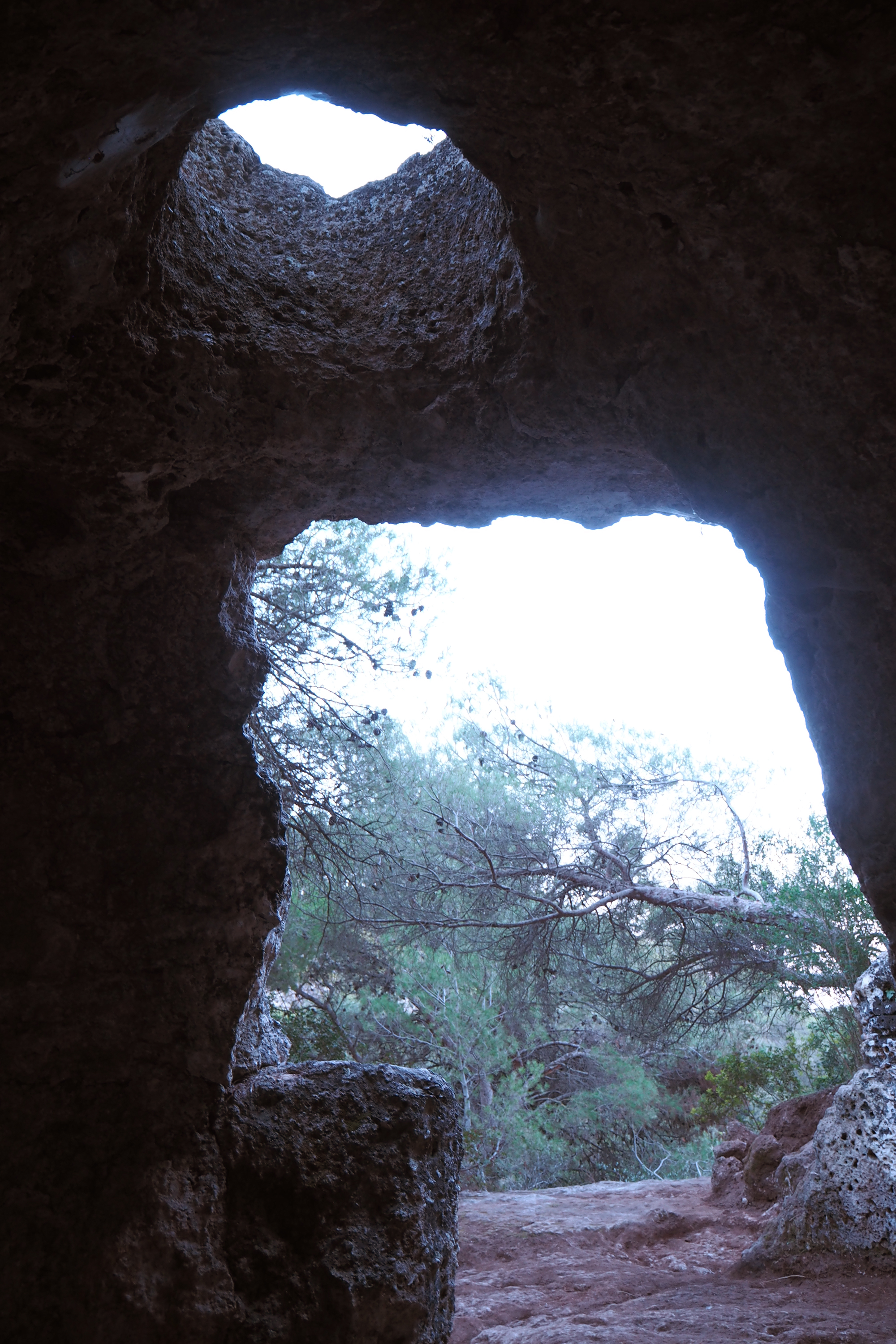  Mottola Gravina Petruscio - Interno di un abitazione rupestre 