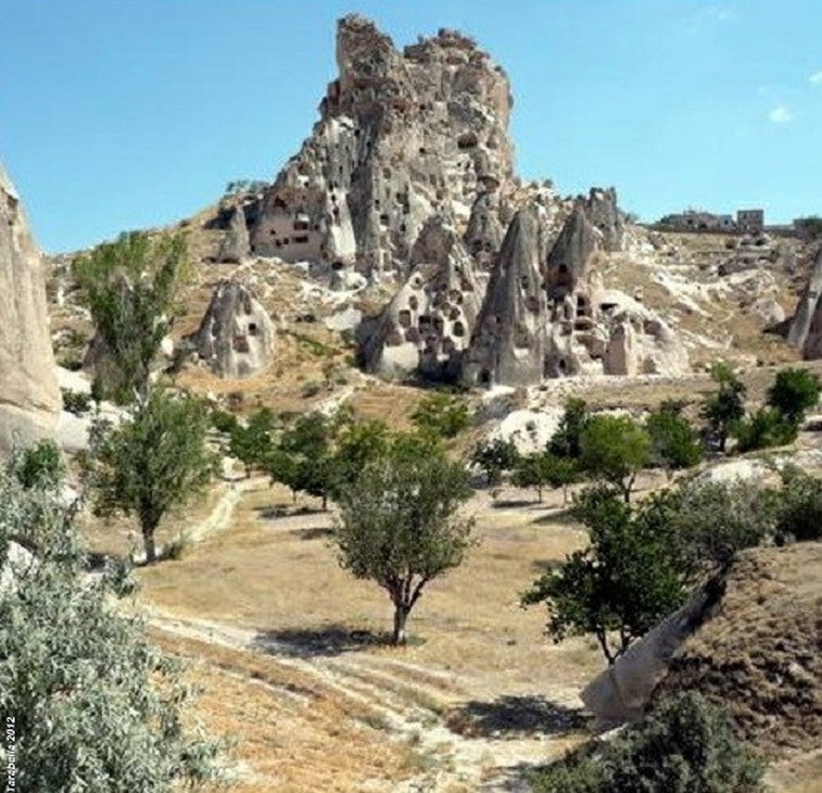 Abitazioni rupestri in Cappadocia
