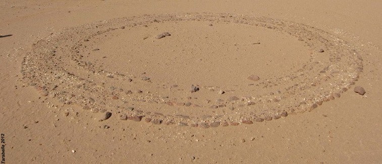 Cerchi nel Sahara algerino (Algeria)