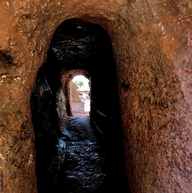 Particolare di un tunnel