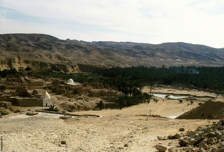 Oasi di montagna di Tamerza (Tunisia)