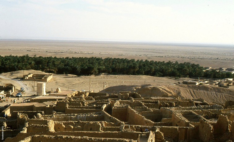 Oasi di montagna di Chebika (Tunisia)