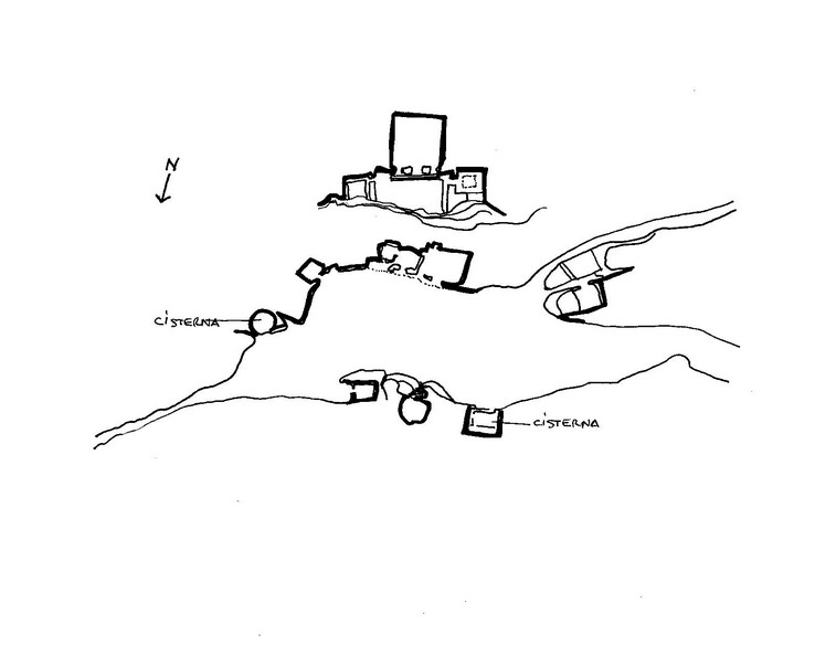 Planimetria del tempio di Al Bheida (Giordania)