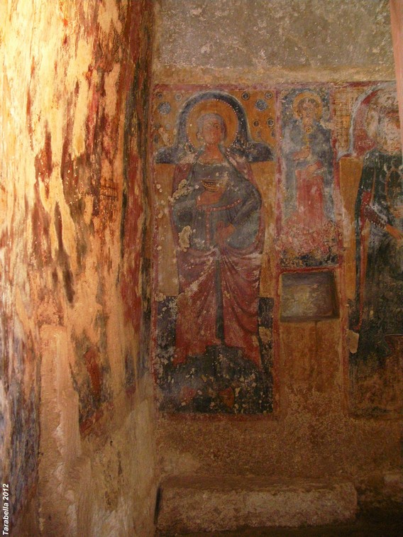 Affresco della cripta della chiesa di Santa Maria della Bona Nova