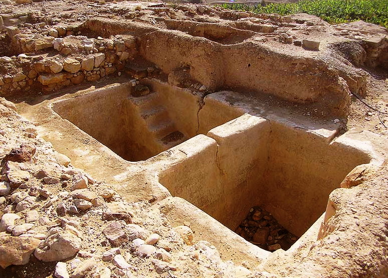 Vasche intonacate per la raccolta dell'acqua