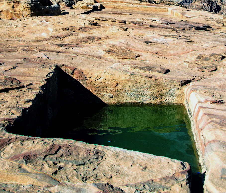 Vasca di raccolta dell'acqua piovana