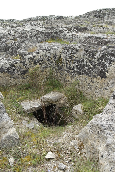 Raccolta dell'acqua tramite cisterne scavate