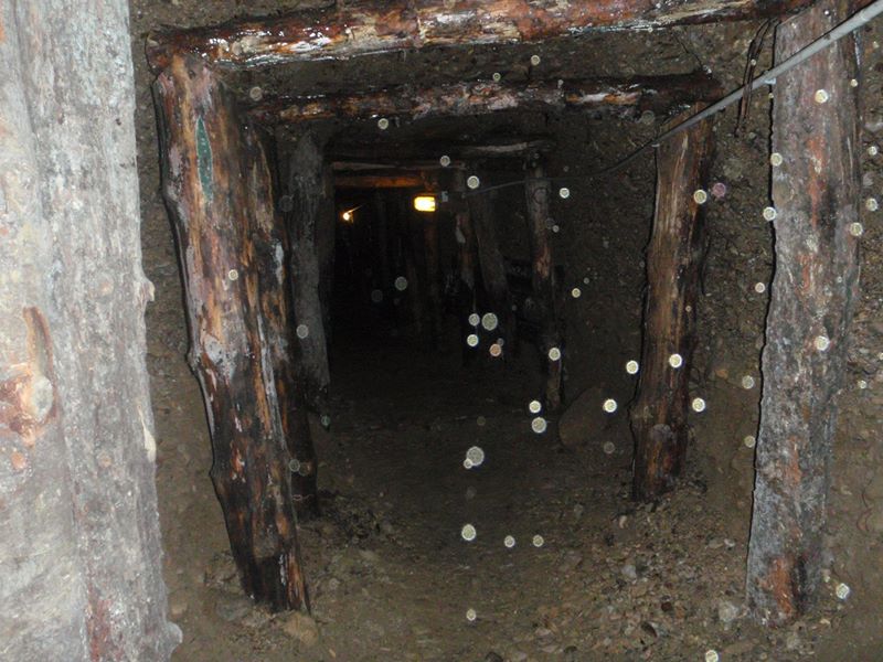 Il fenomeno degli ''orbs''all'interno del tunnel