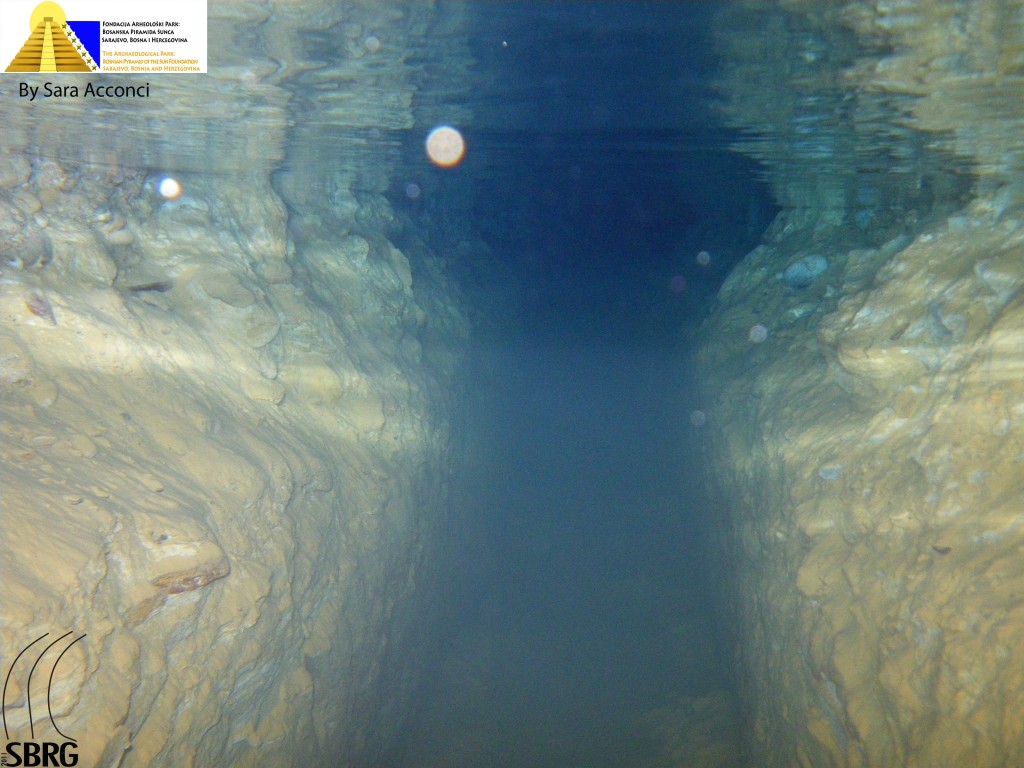 Canale d'acqua nel tunnel scoperto nel 2010