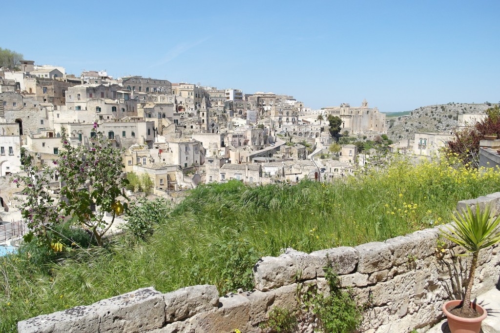 Giardini pensili a Matera