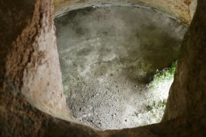 Interno di cisterna a campana