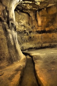 Siracusa (Sicily) Underground channels